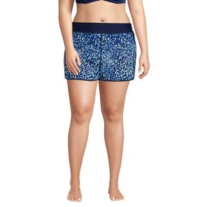 Land's End Quick Dry Swim Shorts with Panty Women's 20W 3" Length